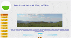 Desktop Screenshot of montideltezio.it